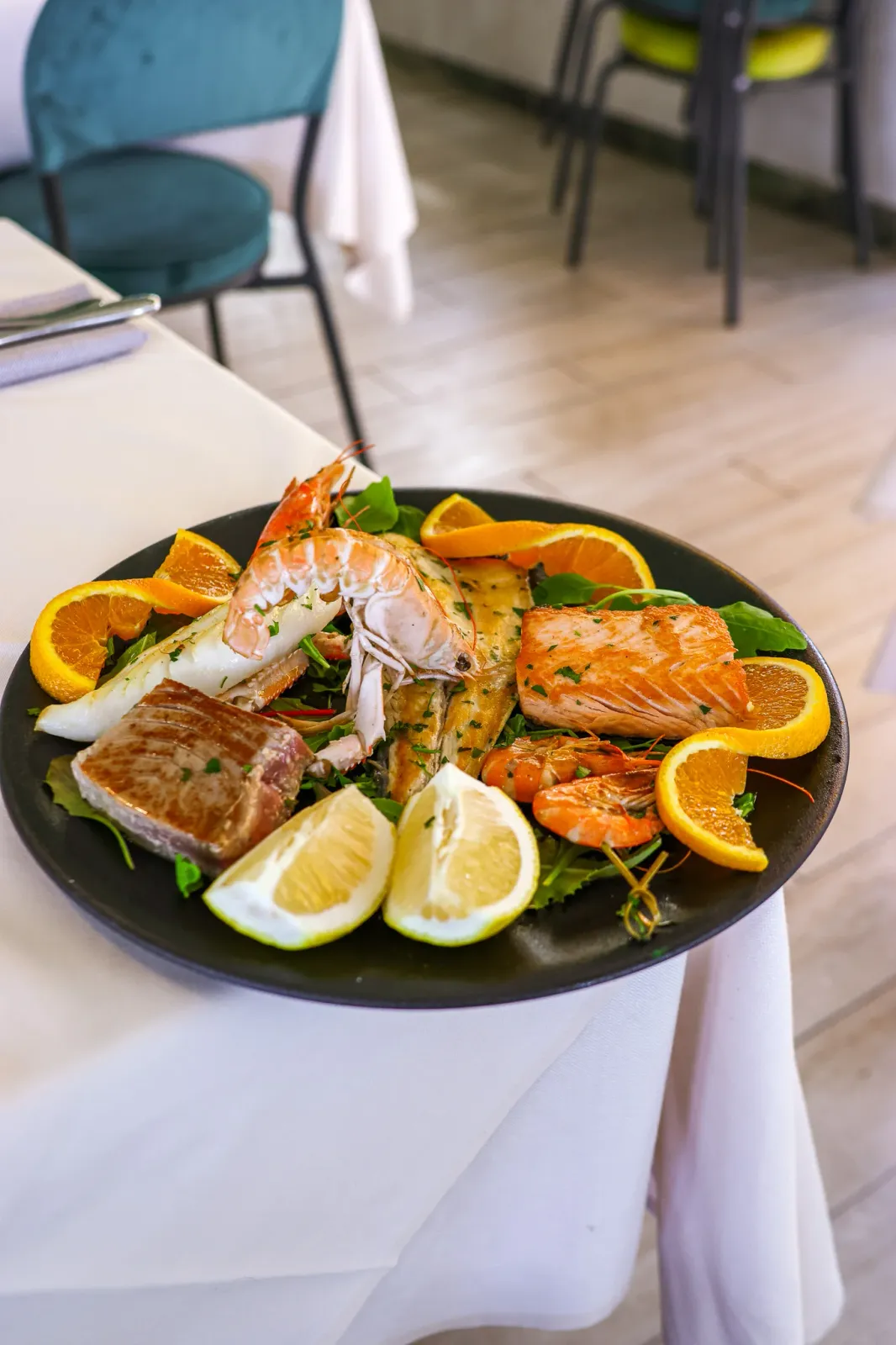 Grigliata di pesce di mare Grigliata di pesce di mare